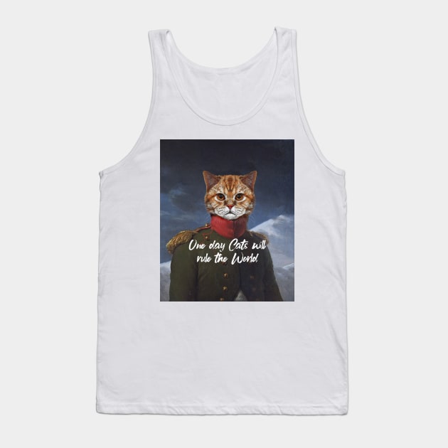 Cats will rule the world Tank Top by clad63